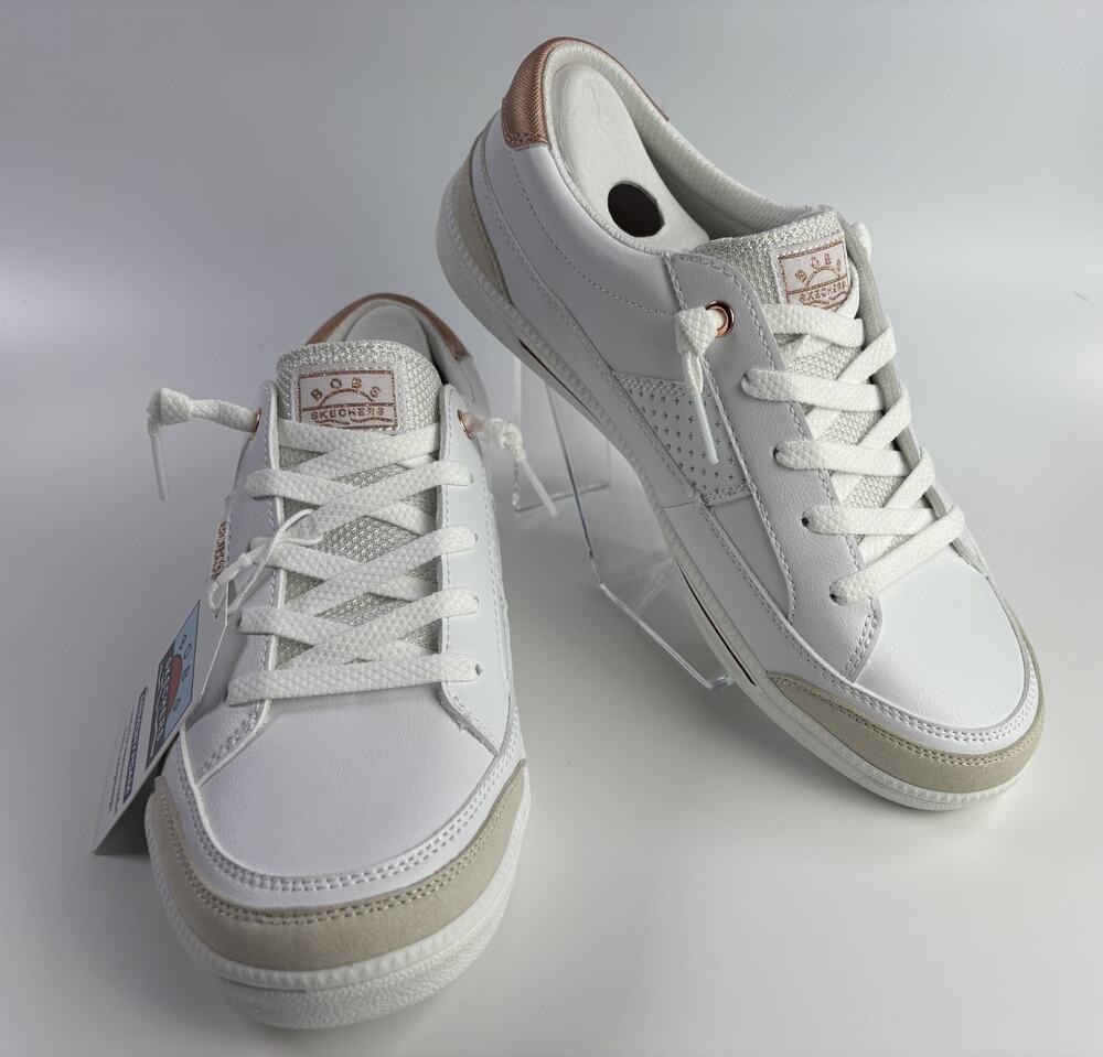 Skechers Bobs B Cute 2.0 Daily Darling Women's White Sneaker Size 10